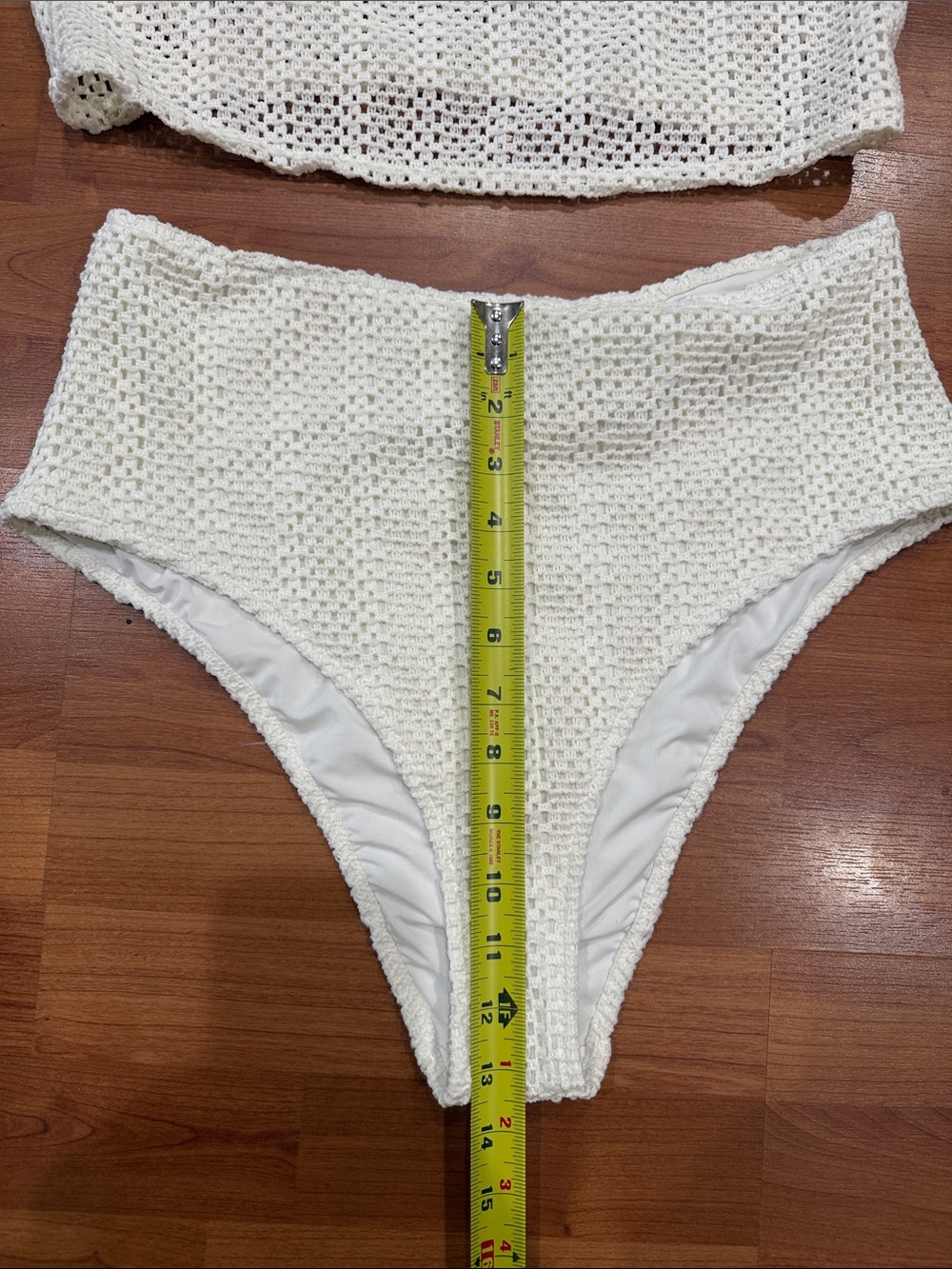 NET aerie White Crochet Two-Piece Bikini Set - Picture 2 of 8